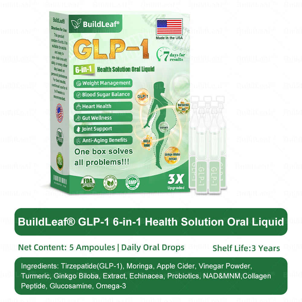 US3 𝖮𝖿𝖿𝗂𝖼𝗂𝖺𝗅 𝖲𝗍𝗈𝗋𝖾 | 𝑩𝒖𝐢𝒍𝒅𝑳𝒆𝐚𝒇® GL𝐏-1 6-𝒊𝒏-1 𝑯𝒆𝒂𝒍𝒕𝒉 𝑺𝒐𝒍𝒖𝒕𝒊𝒐𝒏 𝖮𝗋𝖺𝗅 𝐋𝐢𝐪𝐮𝐢𝐝 (𝑱𝒖𝒔𝒕 𝒐𝒏𝒄𝒆 𝒂 𝒅𝒂𝒚, 𝘃𝗶𝘀𝗶𝗯𝗹𝗲 𝗰𝗵𝗮𝗻𝗴𝗲𝘀 𝗶𝗻 𝟳 𝗱𝗮𝘆𝘀） ✅ 𝘍𝘰𝘳 𝘰𝘣𝘦𝘴𝘪𝘵𝘺, 𝘤𝘢𝘳𝘥𝘪𝘰𝘷𝘢𝘴𝘤𝘶𝘭𝘢𝘳 𝘩𝘦𝘢𝘭𝘵𝘩,𝙙𝙞𝙖𝙗𝙚𝙩𝙚𝙨, 𝙨𝙡𝙚𝙚𝙥 𝐚𝐩𝐧𝐞𝐚, 𝐆𝐮𝐭 𝐇𝐞𝐚𝐥𝐭𝐡, 𝐣𝐨𝐢𝐧𝐭 𝐢𝐬𝐬𝐮𝐞𝐬, 𝐚𝐧𝐝 𝐦𝐨𝐫𝐞