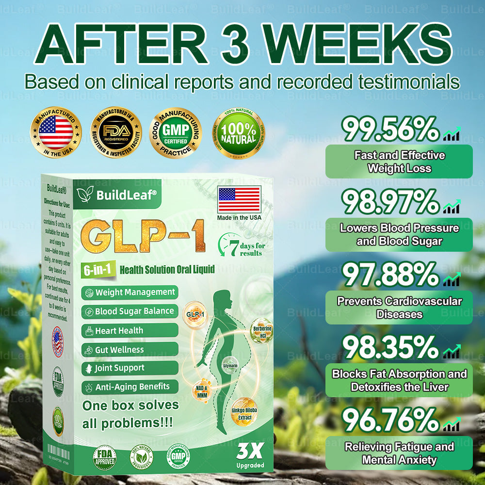 US3 𝖮𝖿𝖿𝗂𝖼𝗂𝖺𝗅 𝖲𝗍𝗈𝗋𝖾 | 𝑩𝒖𝐢𝒍𝒅𝑳𝒆𝐚𝒇® GL𝐏-1 6-𝒊𝒏-1 𝑯𝒆𝒂𝒍𝒕𝒉 𝑺𝒐𝒍𝒖𝒕𝒊𝒐𝒏 𝖮𝗋𝖺𝗅 𝐋𝐢𝐪𝐮𝐢𝐝 (𝑱𝒖𝒔𝒕 𝒐𝒏𝒄𝒆 𝒂 𝒅𝒂𝒚, 𝘃𝗶𝘀𝗶𝗯𝗹𝗲 𝗰𝗵𝗮𝗻𝗴𝗲𝘀 𝗶𝗻 𝟳 𝗱𝗮𝘆𝘀） ✅ 𝘍𝘰𝘳 𝘰𝘣𝘦𝘴𝘪𝘵𝘺, 𝘤𝘢𝘳𝘥𝘪𝘰𝘷𝘢𝘴𝘤𝘶𝘭𝘢𝘳 𝘩𝘦𝘢𝘭𝘵𝘩,𝙙𝙞𝙖𝙗𝙚𝙩𝙚𝙨, 𝙨𝙡𝙚𝙚𝙥 𝐚𝐩𝐧𝐞𝐚, 𝐆𝐮𝐭 𝐇𝐞𝐚𝐥𝐭𝐡, 𝐣𝐨𝐢𝐧𝐭 𝐢𝐬𝐬𝐮𝐞𝐬, 𝐚𝐧𝐝 𝐦𝐨𝐫𝐞