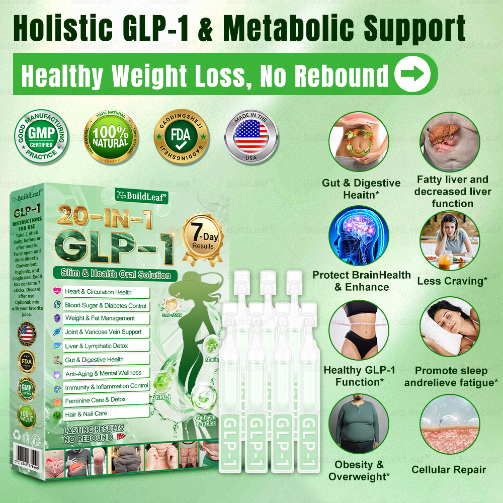 𝐎𝐟𝐟𝐢𝐜𝐢𝐚𝐥 𝐒𝐭𝐨𝐫𝐞 | 𝘽𝙪𝙞𝙡𝙙𝙇𝙚𝙖𝙛® 𝗚𝗟𝗣-𝟭 𝟐𝟎-𝐢𝐧-𝟏 𝐒𝐥𝐢𝐦 & 𝐇𝐞𝐚𝐥𝐭𝐡 𝐎𝐫𝐚𝐥 𝐒𝐨𝐥𝐮𝐭𝐢𝐨𝐧 (𝑶𝒏𝒄𝒆 𝒂 𝒅𝒂𝒚, 𝒓𝒆𝒔𝒖𝒍𝒕𝒔 𝒊𝒏 7 𝒅𝒂𝒚𝒔), 𝑾𝒊𝒕𝒉 100 𝑩𝒊𝒍𝒍𝒊𝒐𝒏 𝑪𝑭𝑼 𝑨𝒄𝒕𝒊𝒗𝒆 𝑷𝒓𝒐𝒃𝒊𝒐𝒕𝒊𝒄𝒔 ✅ 𝑺𝒖𝒑𝒑𝒐𝒓𝒕𝒔 𝒘𝒆𝒊𝒈𝒉𝒕 𝒎𝒂𝒏𝒂𝒈𝒆𝒎𝒆𝒏𝒕, 𝒉𝒆𝒂𝒓𝒕 𝒉𝒆𝒂𝒍𝒕𝒉, 𝒅𝒊𝒂𝒃𝒆𝒕𝒆𝒔, 𝒈𝒖𝒕 & 𝒘𝒐𝒎𝒆𝒏’𝒔 𝒉𝒆𝒂𝒍𝒕𝒉, 𝒘𝒉𝒊𝒍𝒆 𝒇𝒊𝒓𝒎𝒊𝒏𝒈 𝒔𝒌𝒊𝒏 & 𝒃𝒐𝒐𝒔𝒕𝒊𝒏𝒈 𝒆𝒏𝒆𝒓𝒈𝒚.