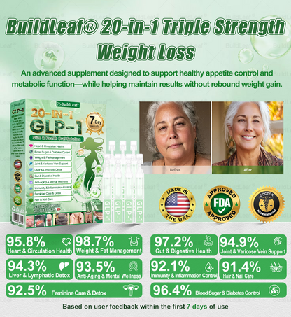 𝐎𝐟𝐟𝐢𝐜𝐢𝐚𝐥 𝐒𝐭𝐨𝐫𝐞 | 𝘽𝙪𝙞𝙡𝙙𝙇𝙚𝙖𝙛® 𝗚𝗟𝗣-𝟭 𝟐𝟎-𝐢𝐧-𝟏 𝐒𝐥𝐢𝐦 & 𝐇𝐞𝐚𝐥𝐭𝐡 𝐎𝐫𝐚𝐥 𝐒𝐨𝐥𝐮𝐭𝐢𝐨𝐧 (𝑶𝒏𝒄𝒆 𝒂 𝒅𝒂𝒚, 𝒓𝒆𝒔𝒖𝒍𝒕𝒔 𝒊𝒏 7 𝒅𝒂𝒚𝒔), 𝑾𝒊𝒕𝒉 100 𝑩𝒊𝒍𝒍𝒊𝒐𝒏 𝑪𝑭𝑼 𝑨𝒄𝒕𝒊𝒗𝒆 𝑷𝒓𝒐𝒃𝒊𝒐𝒕𝒊𝒄𝒔 ✅ 𝑺𝒖𝒑𝒑𝒐𝒓𝒕𝒔 𝒘𝒆𝒊𝒈𝒉𝒕 𝒎𝒂𝒏𝒂𝒈𝒆𝒎𝒆𝒏𝒕, 𝒉𝒆𝒂𝒓𝒕 𝒉𝒆𝒂𝒍𝒕𝒉, 𝒅𝒊𝒂𝒃𝒆𝒕𝒆𝒔, 𝒈𝒖𝒕 & 𝒘𝒐𝒎𝒆𝒏’𝒔 𝒉𝒆𝒂𝒍𝒕𝒉, 𝒘𝒉𝒊𝒍𝒆 𝒇𝒊𝒓𝒎𝒊𝒏𝒈 𝒔𝒌𝒊𝒏 & 𝒃𝒐𝒐𝒔𝒕𝒊𝒏𝒈 𝒆𝒏𝒆𝒓𝒈𝒚.